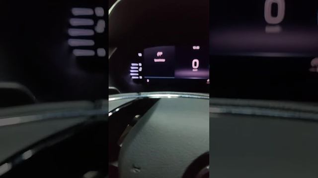 Setting the speed limiter feature in the Skoda Octavia 2022 смотреть онлайн