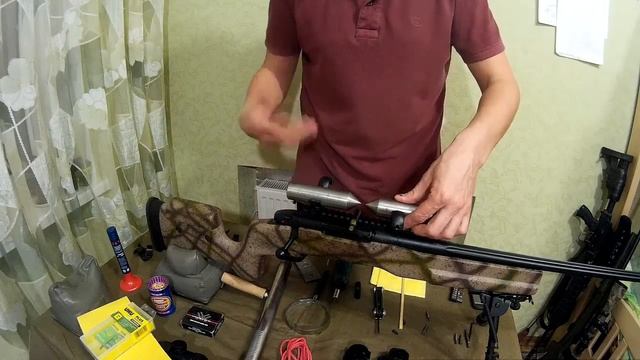 Установка прицела Вортекс на карабин смотреть онлайн