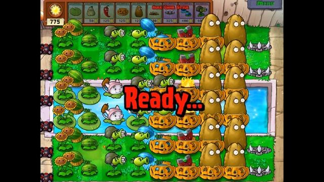Plants vs. Zombies Achievement Immortal Survival Endless - Classic PC Version HD (Ep.78) смотреть онлайн