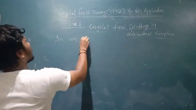 Crystal field splitting in octahedral and tetrahedral complexes by skp sir part -13(ii) CFT-2 смотреть онлайн