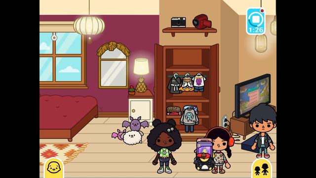 Toca World - чёрная дочь не любит родителей и родители её не любят 💔 смотреть онлайн