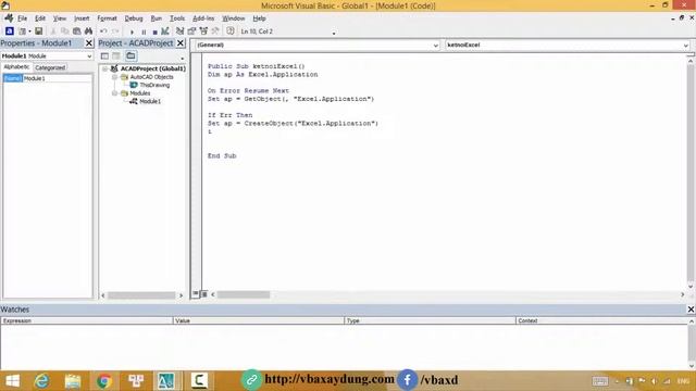 VBA Autocad_Bài 8_Kết nối Autocad và Excel bằng VBA смотреть онлайн