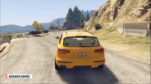 Audi Q7 AS7 ABT 2009 | GTA V Real Life Mods | Vehicle TestDrive Review | GTA 5 Gameplay @ 60FPS смотреть онлайн