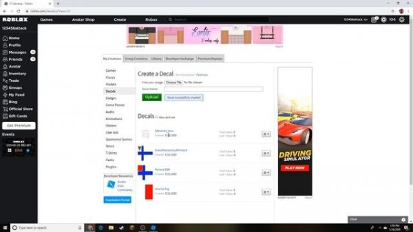 How to make custom decals in Roblox Studio