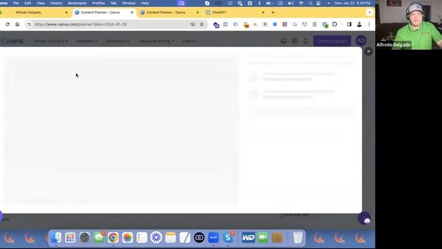 Alfredo Delgado Social Media Management with Canva смотреть онлайн