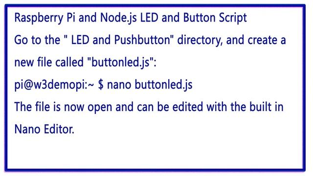 Node js Raspberry Pi GPIO LED and Pushbutton смотреть онлайн
