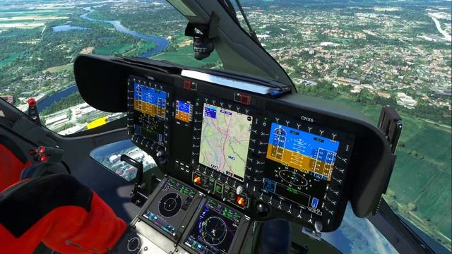 Christoph 6 (CHX6) mit Standort Helipad Z in Bremen fliegt zu einem Einsatz. смотреть онлайн