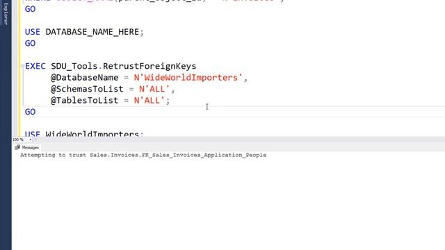 SDU Tools 103 Retrust SQL Server Foreign Keys and Check Constraints смотреть онлайн