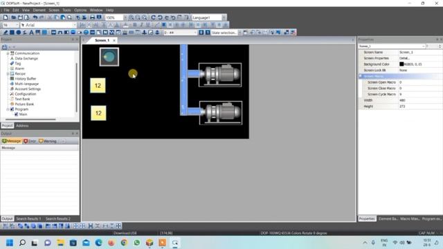 PLC HMI Programming Tutorials for Motors START and STOP based on Time смотреть онлайн