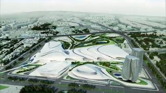 Cairo Expo City © Zaha Hadid Architects смотреть онлайн