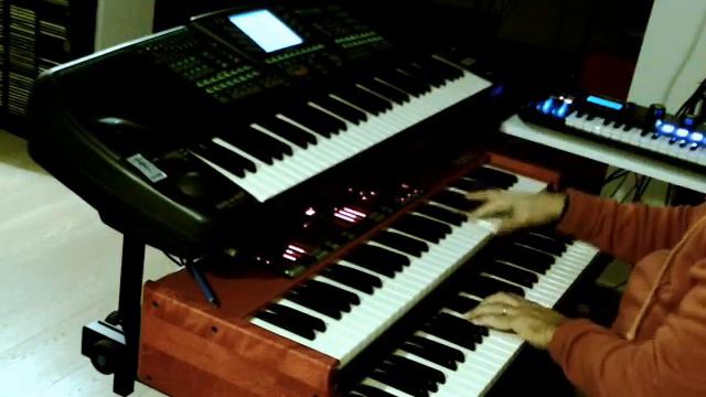 Ruby baby (pop standard) con Clavia nord C1, Gem wk4 e Mininova Synth смотреть онлайн