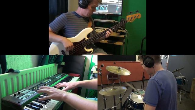 Sky Mall (Vulfpeck) Short Cover - Bass/Drums/Keys смотреть онлайн