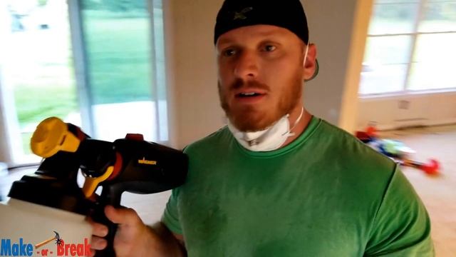 Wagner Flexio Electric Paint Sprayer: Does it Work?! смотреть онлайн