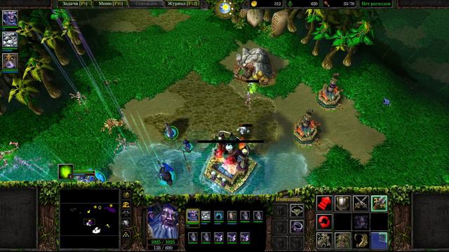 Warcraft III: Reforged — кампания стражей ужас морей , глава пятая Уравнивание шансов , 4к смотреть онлайн