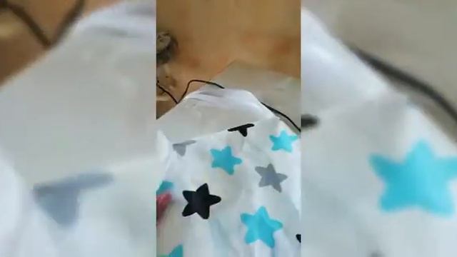 Бортики подушки в кроватку. Простой способ. смотреть онлайн