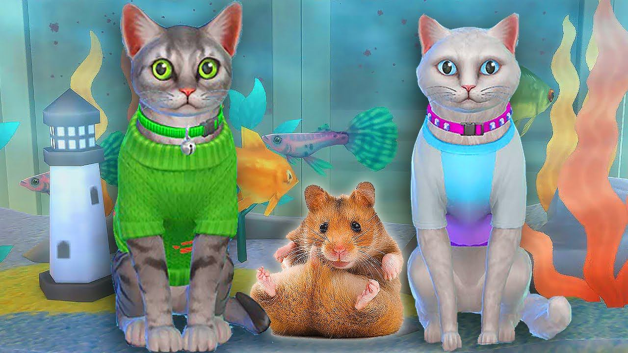 ТОМ 2 В The Sims 4 АНДЖЕЛА ЖДЕТ КОТЯТ | ХОМЯК УКУСИЛ ЗА НОС смотреть онлайн