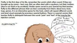 “Fluffy Facts” (comics by Artist-kun, voiceover by gayroommate) fluffy pony abuse moronbox