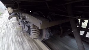 [GoPro] Тележка пассажирского вагона КВЗ-ЦНИИ 3 / Passenger car bogie 3