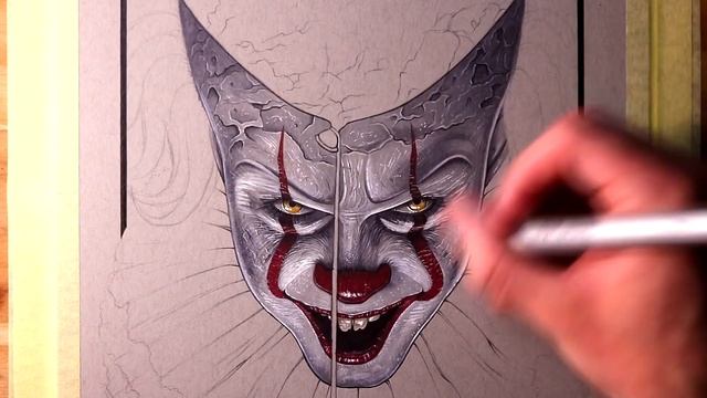 Let's Draw PENNYWISE - IT CHAPTER TWO - FAN ART FRIDAY смотреть онлайн