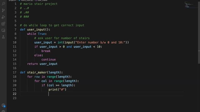 Mario Stair Project using Python смотреть онлайн