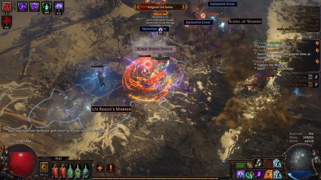 [PoE] Voltaxic Burst occultist - T1 Beach map смотреть онлайн