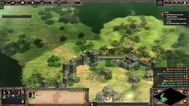 Historische Schlachten Dos Pilas (Part 1) | Age of Empires 2 Definitive Edition (German) смотреть онлайн