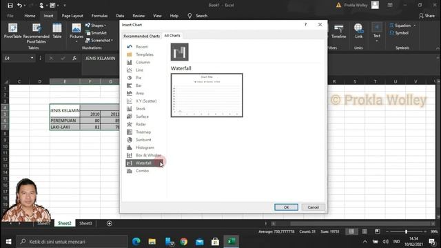 CARA MUDAH Membuat Grafik di EXCEL - PART 3 смотреть онлайн