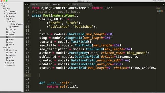 Create Our Post View Django смотреть онлайн
