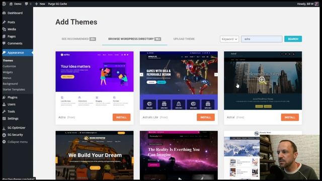 How To Install Astra Theme To WordPress смотреть онлайн