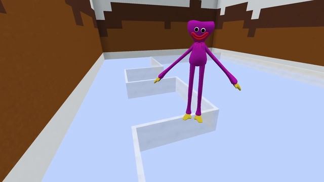 Я ПРОЖИЛ 100 ДНЕЙ ЗА СЕМЬЮ ХАГГИ ВАГГИ И КИССИ МИССИ В ИГРА В КАЛЬМАРА В МАЙНКРАФТ СЦП MINECRAFT SC смотреть онлайн