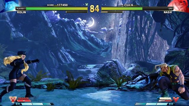 Street Fighter V Arcade Edition - Kolin Arcade Mode (Street Fighter 5 Path) смотреть онлайн