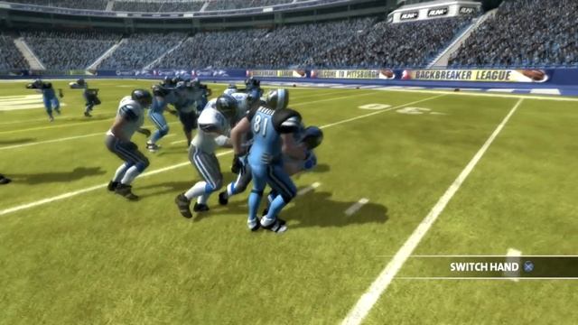 Backbreaker is a very confusing football game смотреть онлайн
