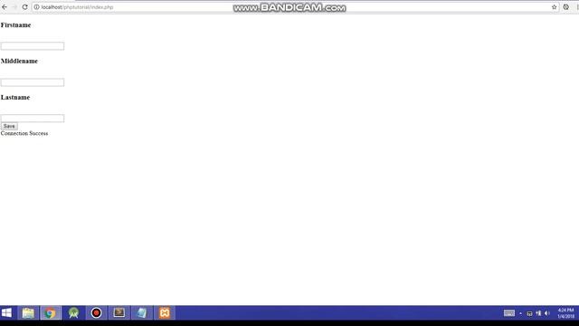 3 - Insert data to database using PHP and MySQLi Part 2 смотреть онлайн