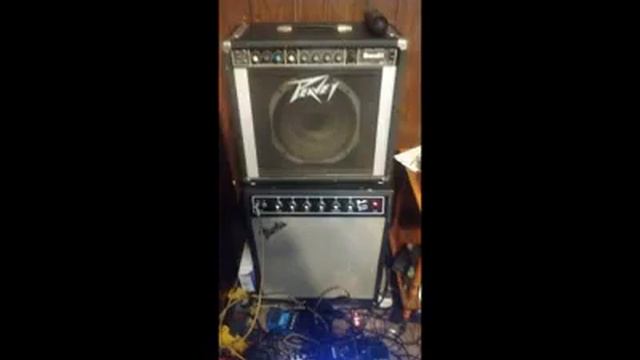 Peavey Bandit + Fender Bassman Compact clear tone смотреть онлайн