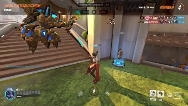 Overwatch 2 Zenyatta Gameplay (No Commentary) смотреть онлайн