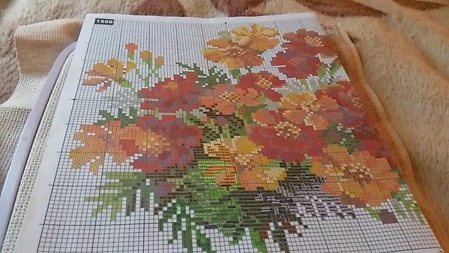 Подготовка и начало отшива проекта Риолис "Бархатцы" смотреть онлайн