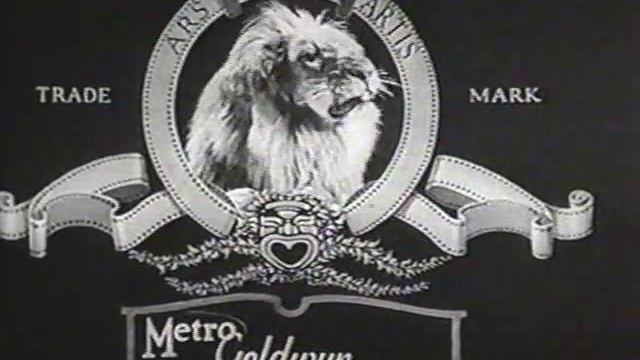 Early MGM Jackie the Lion "roars" from 1928-9 смотреть онлайн