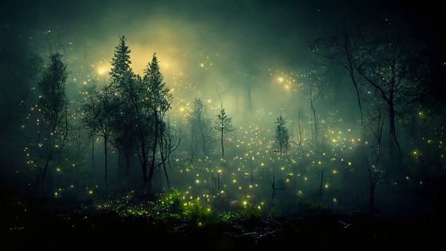 Fireflies - Relaxing Fantasy Ambient Music - Deep Relaxation And Meditation