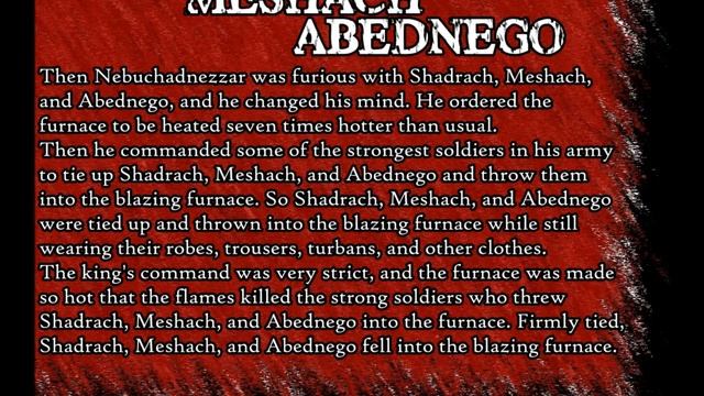 Shadrach, Meshach & Abednego смотреть онлайн