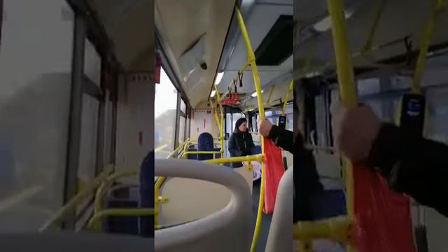 Поездка на автобусе ЛиАЗ-5292.65 8285881 Маршрут 309 Москва смотреть онлайн