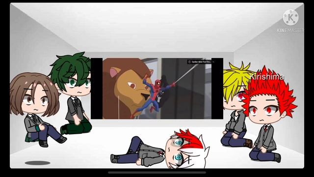 Mha reacts to Spider-Man part 2 /12.3k subscribers special смотреть онлайн