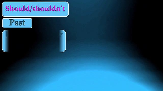 Should/ Shouldn`t in Present and Past/ Simple use explanation with examples смотреть онлайн