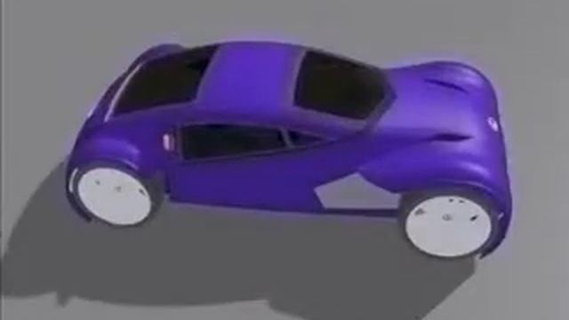 3D Model of Lexus 2054 3DSMax Model. Review смотреть онлайн