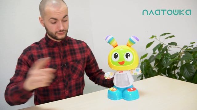 Интерактивный мини-робот БиБо, Fisher-Price DJX26 смотреть онлайн