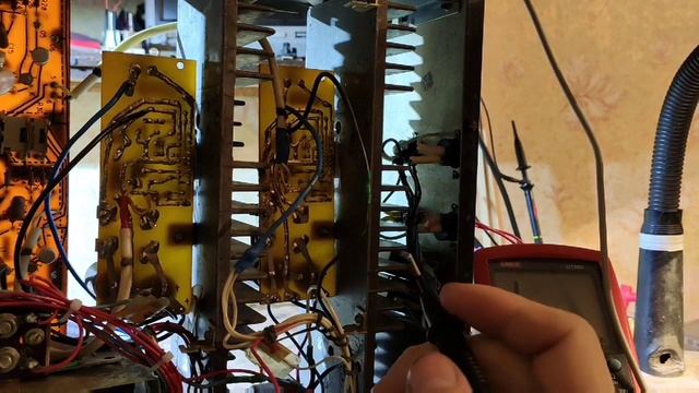 Ремонт Амфитон 25у-101C-3  на микросхемах TDA 7294, работа защиты..