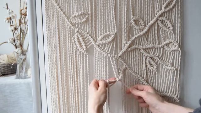 DIY Macrame Wall Hanging | Easy DIY for Macrame Beginners | Pattern Macrame | Step by step смотреть онлайн