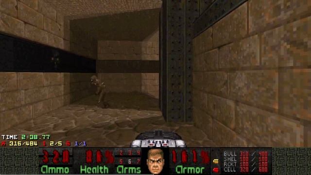 Doom II Hell Revealed II [Map25] UVMax in 5:08 смотреть онлайн