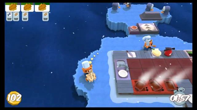 Overcooked, level 3-1, singleplayer, 3 stars смотреть онлайн