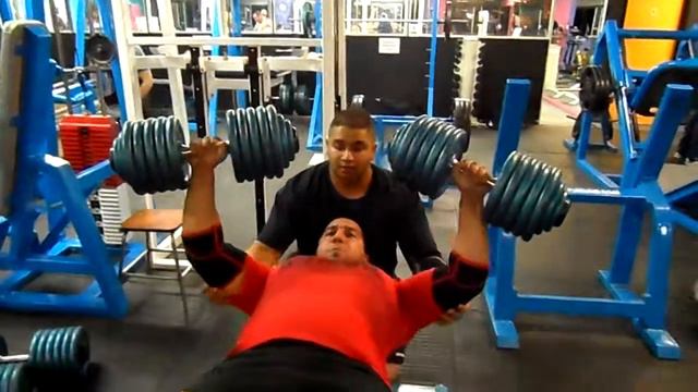 Sam DB Bench 60kg (132 Pounds) for 4 Reps - Ausbodybuilding.Net смотреть онлайн