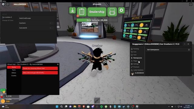 [NEW] ROBLOX Car Crushers 2 Script GUI | Auto Farm & Inf Parts | Inf Money & More | *PASTEBIN 2022* смотреть онлайн